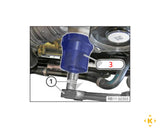 BMW B38, B48, B48B, B47D, B57, B58 Front Crank Seal Installer (118 800)
