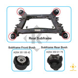 Mercedes Benz (W204) Rear Subframe Front and Rear Bushing Removal and Installer Tool Kit