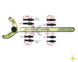 Adjustable Universal Camshaft Pulley Holding Tool