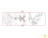 Adjustable Universal Camshaft Pulley Holding Tool