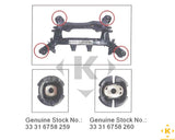 BMW Rear Suspension Subframe Bushing Tool Set for E87 and E90