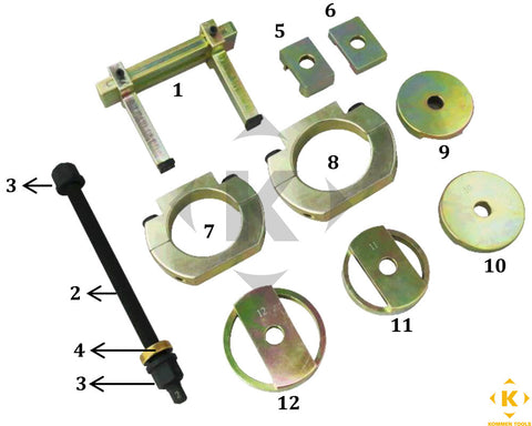 Neilsen CT3875 BMW X5 Rear Sub Frame Bush Removal Tool – E53 1999-2007