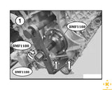 BMW Vacuum Pump Sealing Cap Removal and Installer Tools (N51, N52 engine)