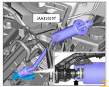 Fuel Injector Remover for Jaguar and Land Rover 5.0 Liter Engine