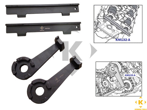 VW Audi Camshaft Timing Chain Tool Kit (4.2L - 8 cylinders engine)