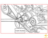 Subaru Crank Socket (1/2" Drive) 499987500