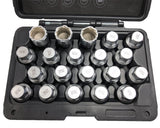 Volvo Wheel Lock Screw Socket Kit (20 PCS)