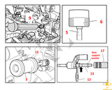 VW, Audi Injector / Combustion Chamber Seal Tool Set