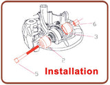 BMW Rear Axle Bushing Tool